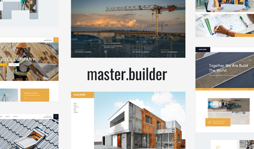 MasterBuilder – Bau-WordPress-Template