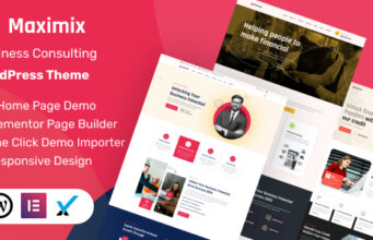 Maximix – WordPress-Layout für Unternehmensberatung