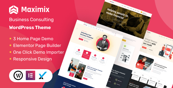 Maximix – WordPress-Layout für Unternehmensberatung