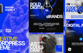 Neron – WordPress-Vorlage für Kreativagentur und Portfolio