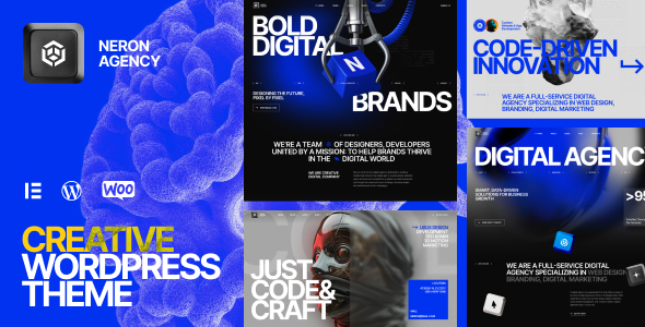 Neron – WordPress-Vorlage für Kreativagentur und Portfolio