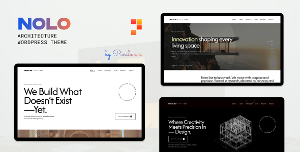 Nolo – Architektur-WordPress-Vorlage