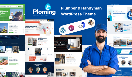 Ploming – Klempner- und Heimwerker-WordPress-Vorlage
