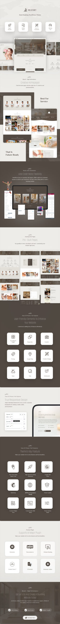 Resort – Hotelbuchung WordPress