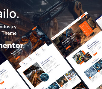 Sailo – WordPress-Template für Fabrik und Industrie