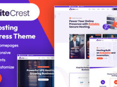 SiteCrest | Webhosting WordPress & WHMCS Template