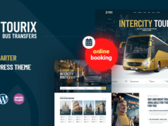 Tourix – Buscharter-Buchungs-WordPress-Template