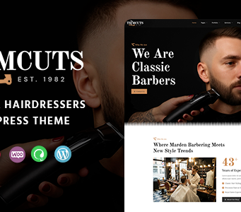 Trimcuts – WordPress-Template für Friseure und Friseure