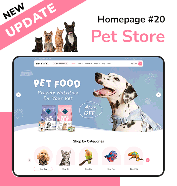Eintrag – Mehrzweck-Woocommerce-WordPress-Theme