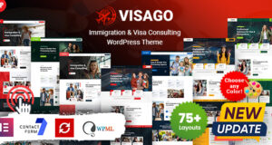 Visa Go – WordPress-Layout für Einwanderungs- und Visaberatung