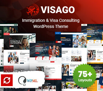 Visa Go – WordPress-Layout für Einwanderungs- und Visaberatung