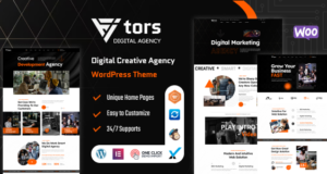 Vitors – WordPress-Template für Agenturen für digitales Marketing