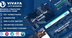Vivaya – WordPress-Layout für Unternehmensberatung