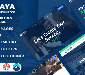 Vivaya – WordPress-Layout für Unternehmensberatung