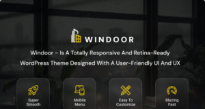 Windoor – WordPress-Layout für Türen und Fenster
