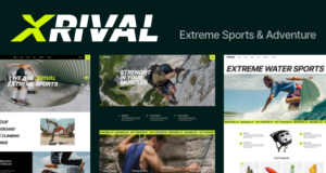 Xrival – WordPress-Layout für Extremsport und Abenteuer