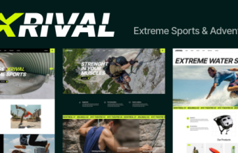 Xrival – WordPress-Layout für Extremsport und Abenteuer