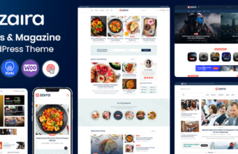 Zaira – WordPress-Layout für Zeitungen und Zeitschriften