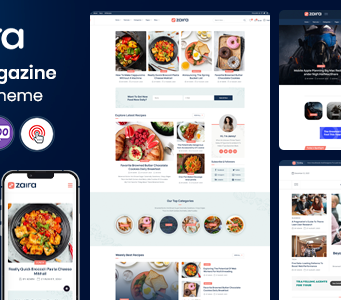 Zaira – WordPress-Layout für Zeitungen und Zeitschriften
