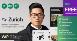 Zürich – WordPress-Template für Unternehmens- und Investitionsberatung