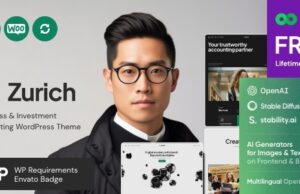 Zürich – WordPress-Template für Unternehmens- und Investitionsberatung