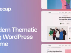 Zusammenfassung – Modernes thematisches Blog-WordPress-Layout