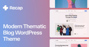 Zusammenfassung – Modernes thematisches Blog-WordPress-Layout