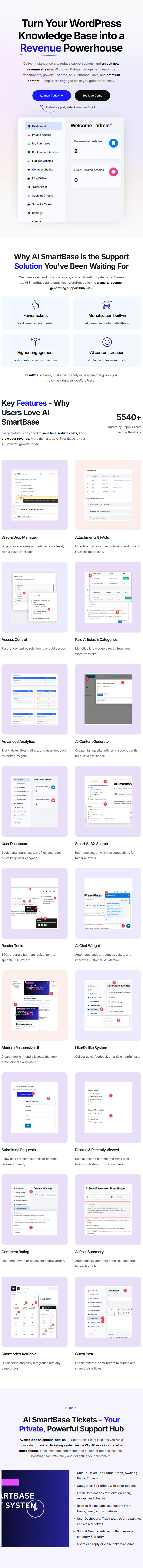 AI SmartBase – Erstellen, monetarisieren und erweitern Sie Ihre WP-Wissensdatenbank – 1