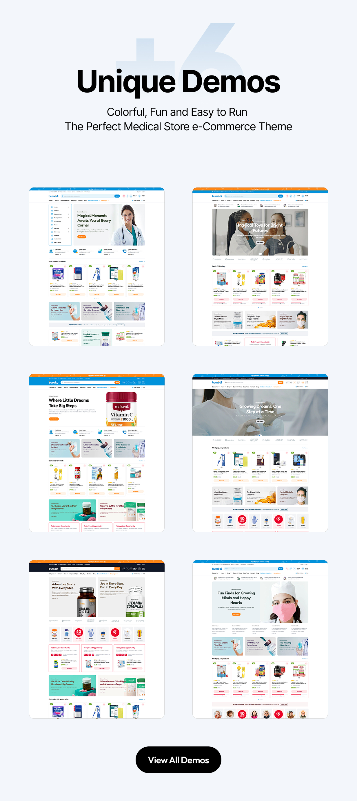 Bumedi – Medical Store WooCommerce Theme – 1