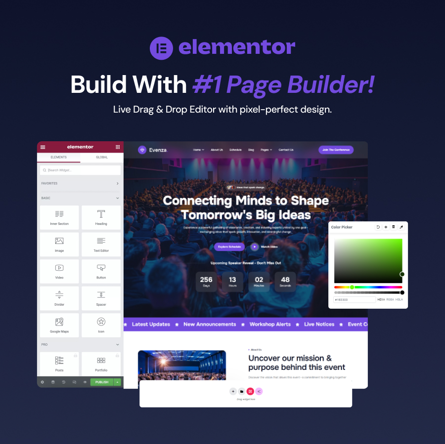 Evenza – Event- und Konferenz-WordPress-Theme – 4