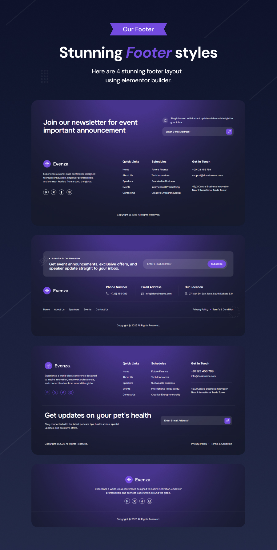 Evenza – Event- und Konferenz-WordPress-Theme – 8