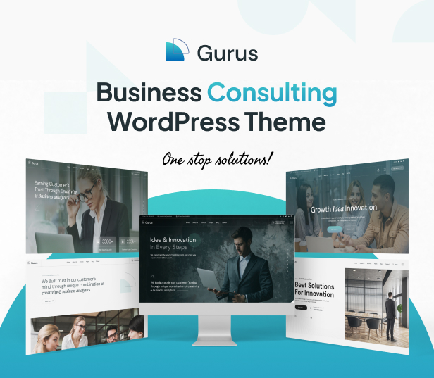 Gurus – WordPress-Theme für Unternehmensberatung – 5