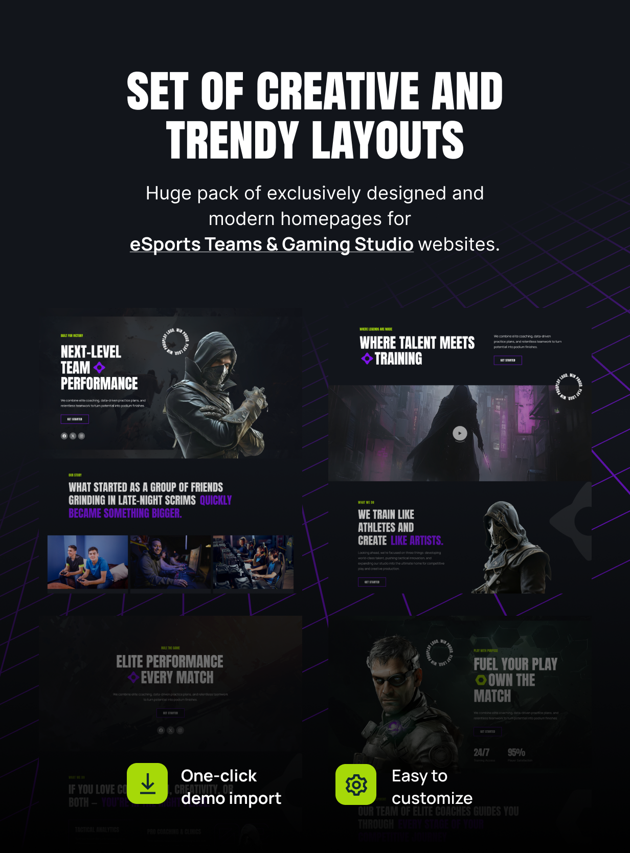 Gamrum – WordPress-Theme für eSport-Teams und Gaming-Studios