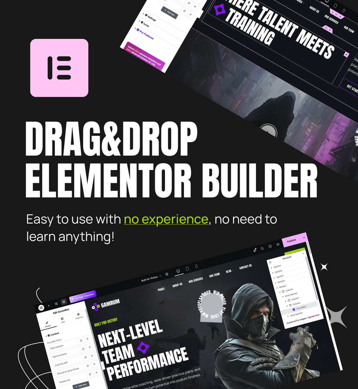 Gamrum – WordPress-Theme für eSport-Teams und Gaming-Studios