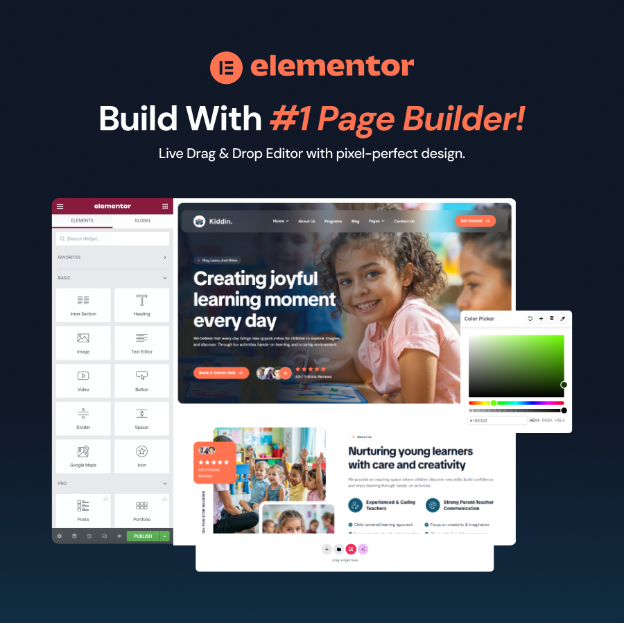 Kiddin – Kindergarten- und Vorschul-WordPress-Theme – 4