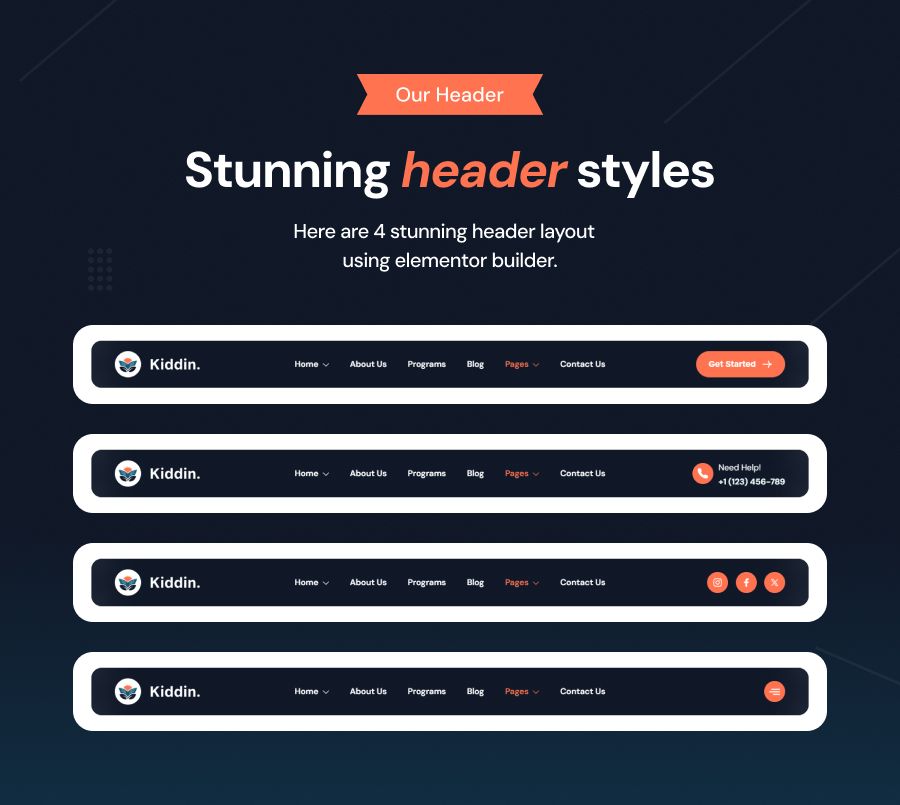 Kiddin – Kindergarten- und Vorschul-WordPress-Theme – 7