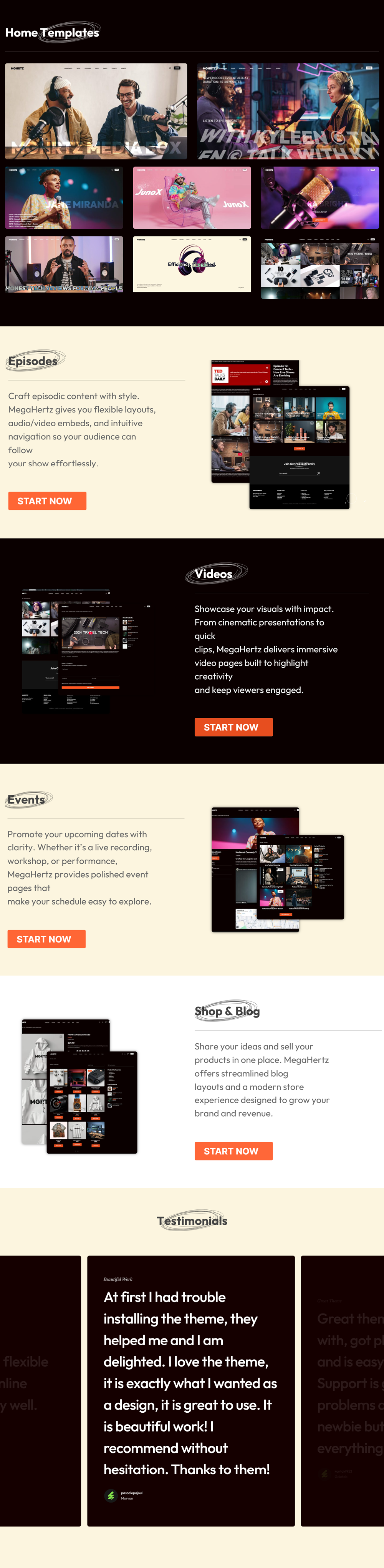 MegaHertz-Themenpräsentation