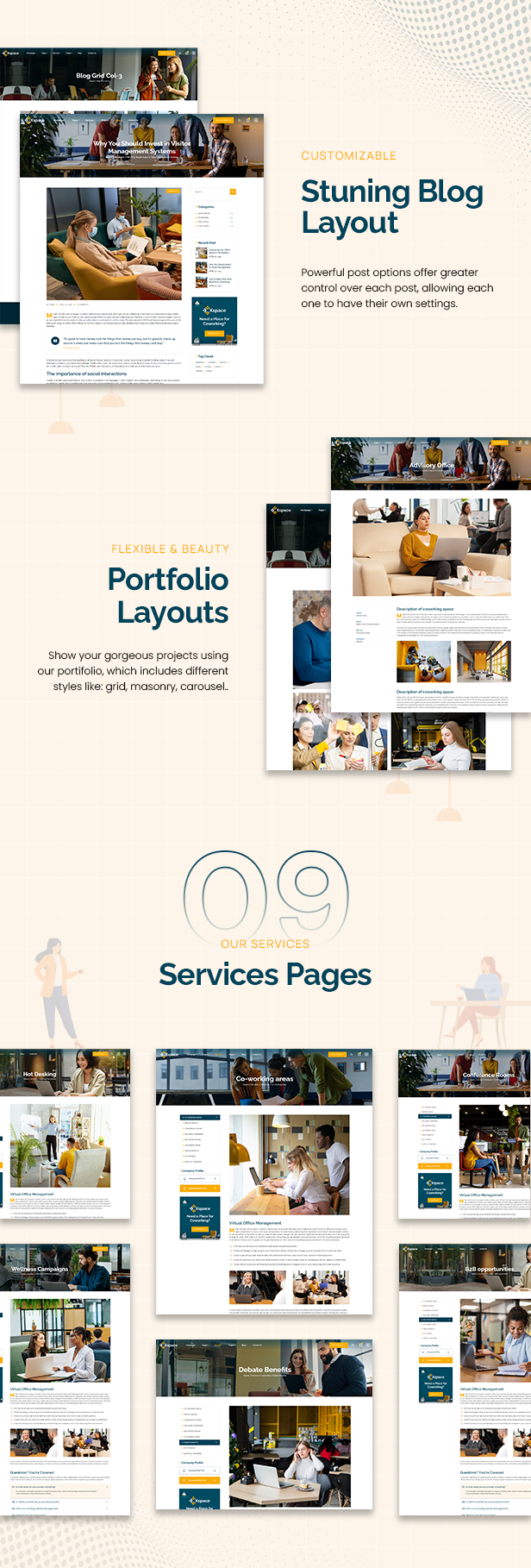 Xspace WordPress-Theme