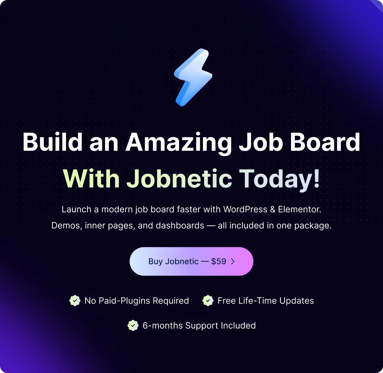 Jobnetic – Jobbörse und Karriereportal WordPress Theme – 13