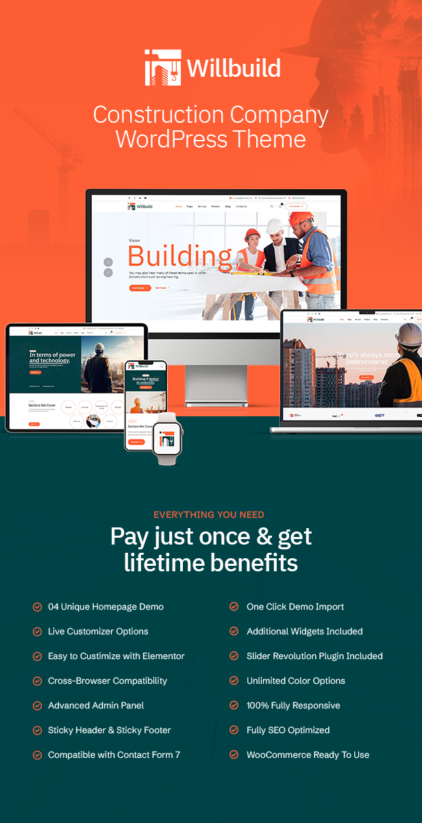 Willbuild WordPress-Theme