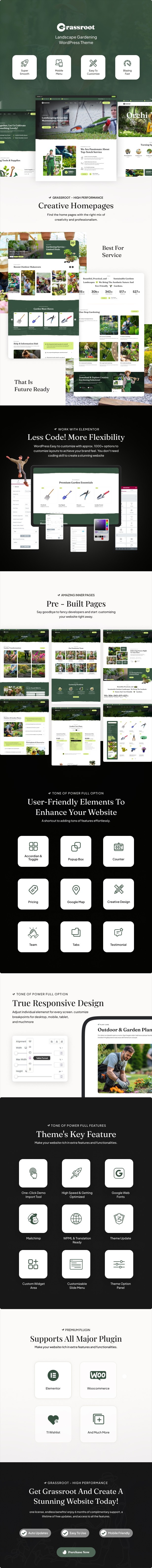 GrassRoot – Landschaftsgarten-WordPress-Theme – 1