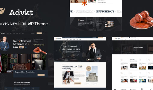 Advkt – WordPress-Vorlage für Anwalt und Anwaltskanzlei