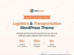 AeroLogix – Versand-WordPress-Layout