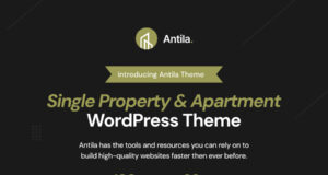 Antila – WordPress-Template für Einzelimmobilien und Wohnungen
