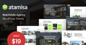 Atamisa – WordPress-Template für Immobilienagenturen