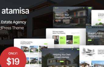 Atamisa – WordPress-Template für Immobilienagenturen