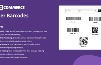 Bestellen Sie Barcodes für WooCommerce