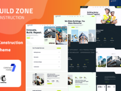Buildzone – WordPress-Layout für Bau und Architektur