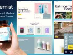 Chemiker – WordPress-Layout für Apotheke und Drogerie