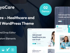 CiyaCare – WordPress-Template für Gesundheitswesen und Medizin